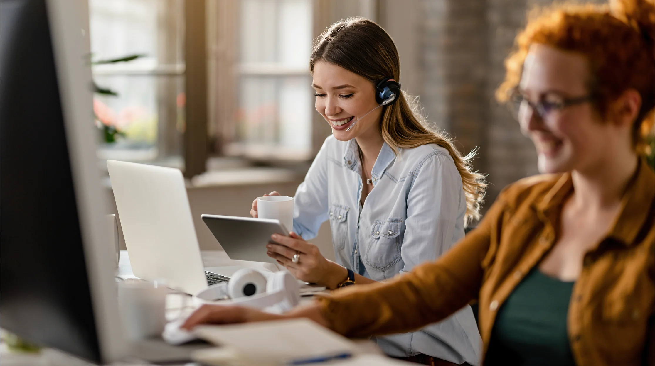 Call centers and support desks