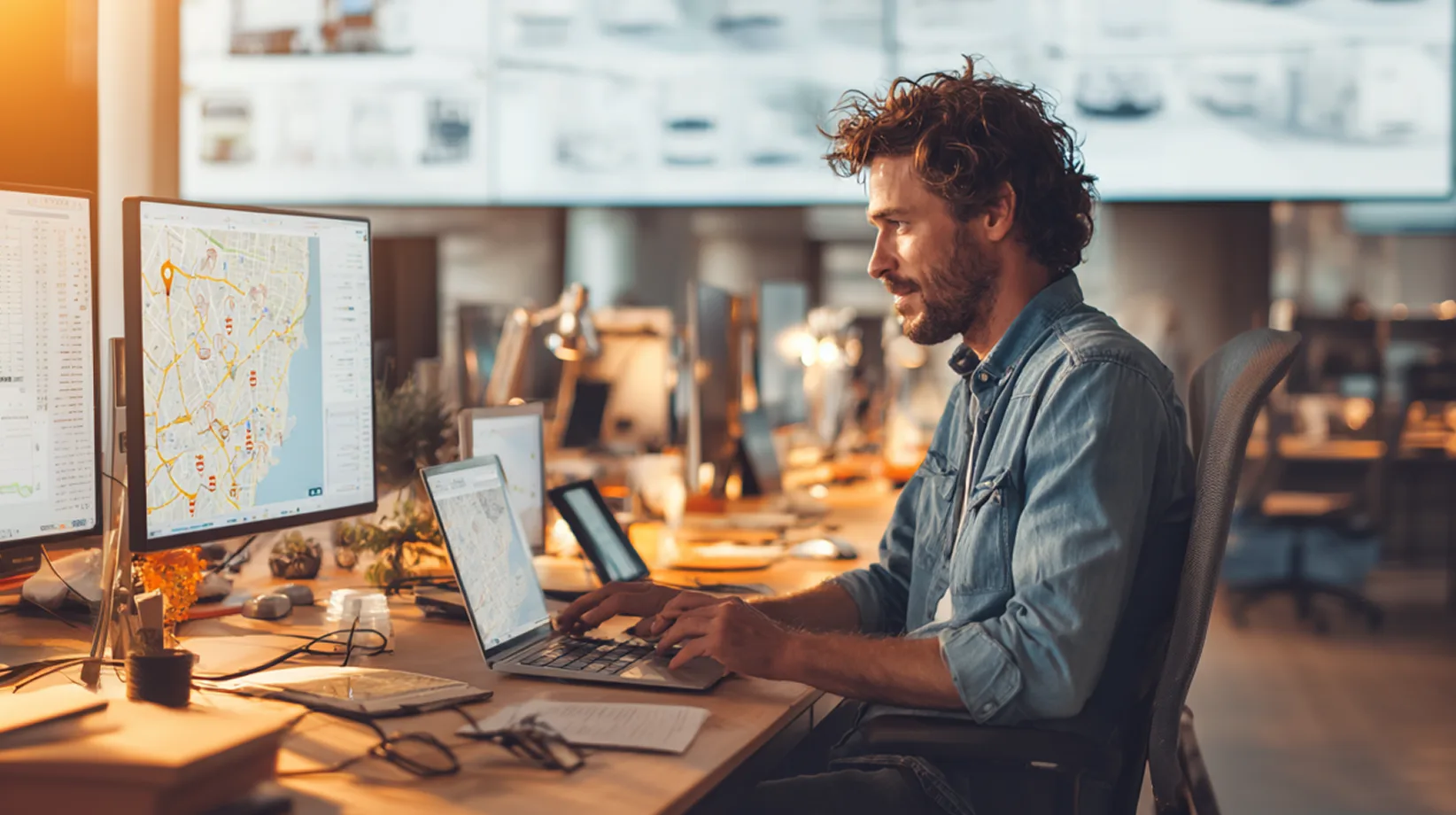 Logistics: delivery tracking and dispatch alerts