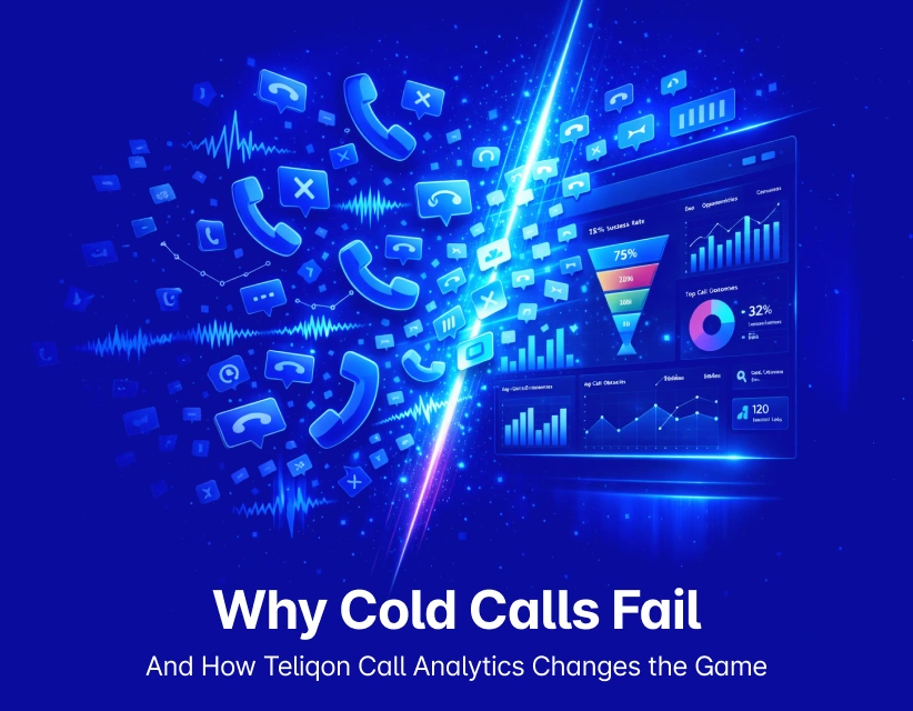 Why Cold Calls Fail — And How Teliqon Call Analytics Changes the Game