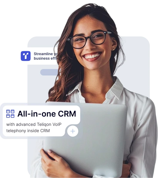 Teliqon’s CRM Flow Tailored
to Your Comms